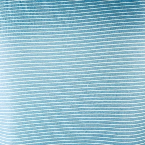 LOVE,FIRE baby doll dress tiered sleeveless a-line striped blue white size XL - Picture 9 of 15